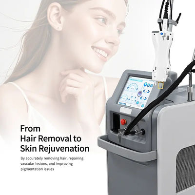 755nm Laser di Alessandrite 1064nm ND YAG Laser a lungo impulso Super Strong depilazione laser di bellezza di Alessandrite