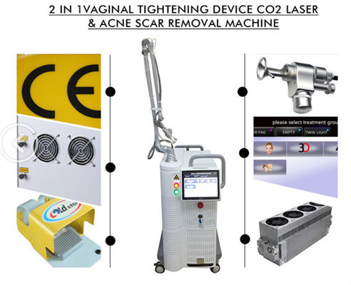 macchina frazionaria del laser di CO2 10600nm